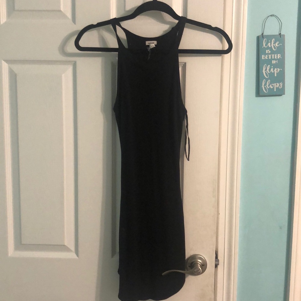 black body con dress